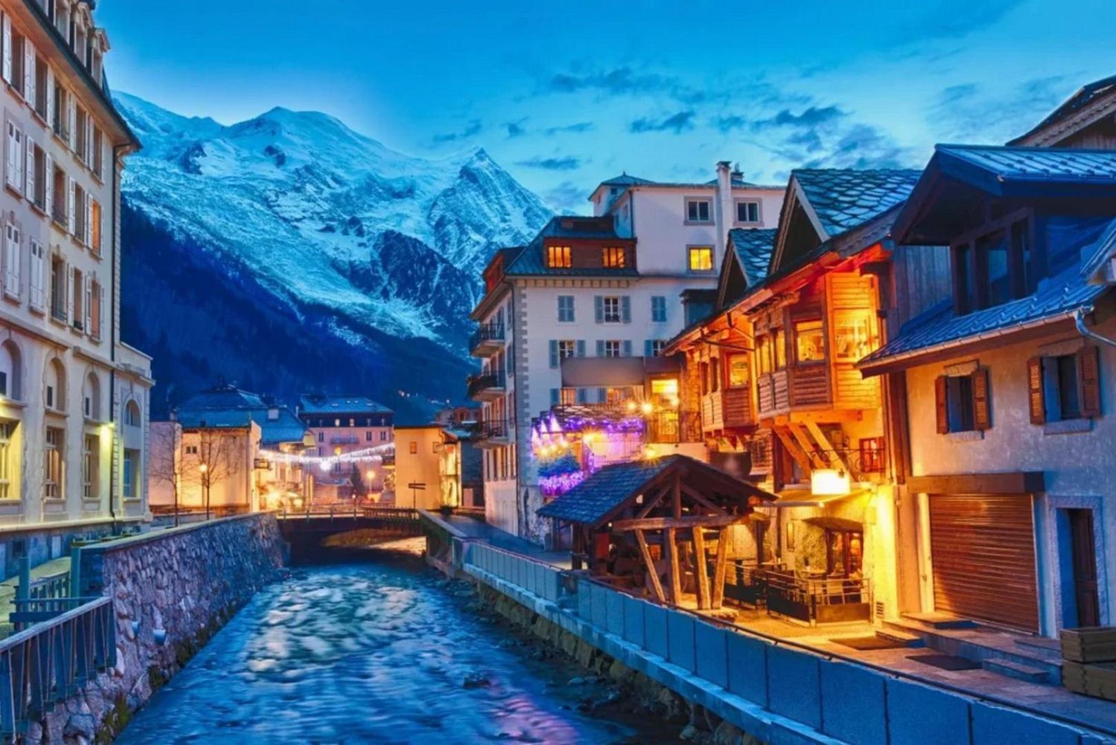 Top Floor Apartment Mansard - Central Chamonix Mont Blanc Haven מראה חיצוני תמונה
