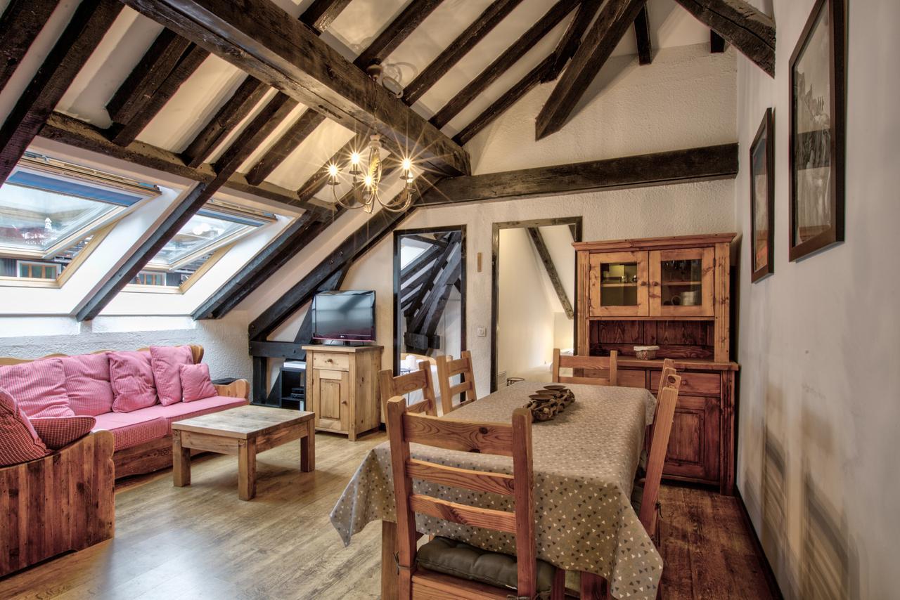 Top Floor Apartment Mansard - Central Chamonix Mont Blanc Haven מראה חיצוני תמונה